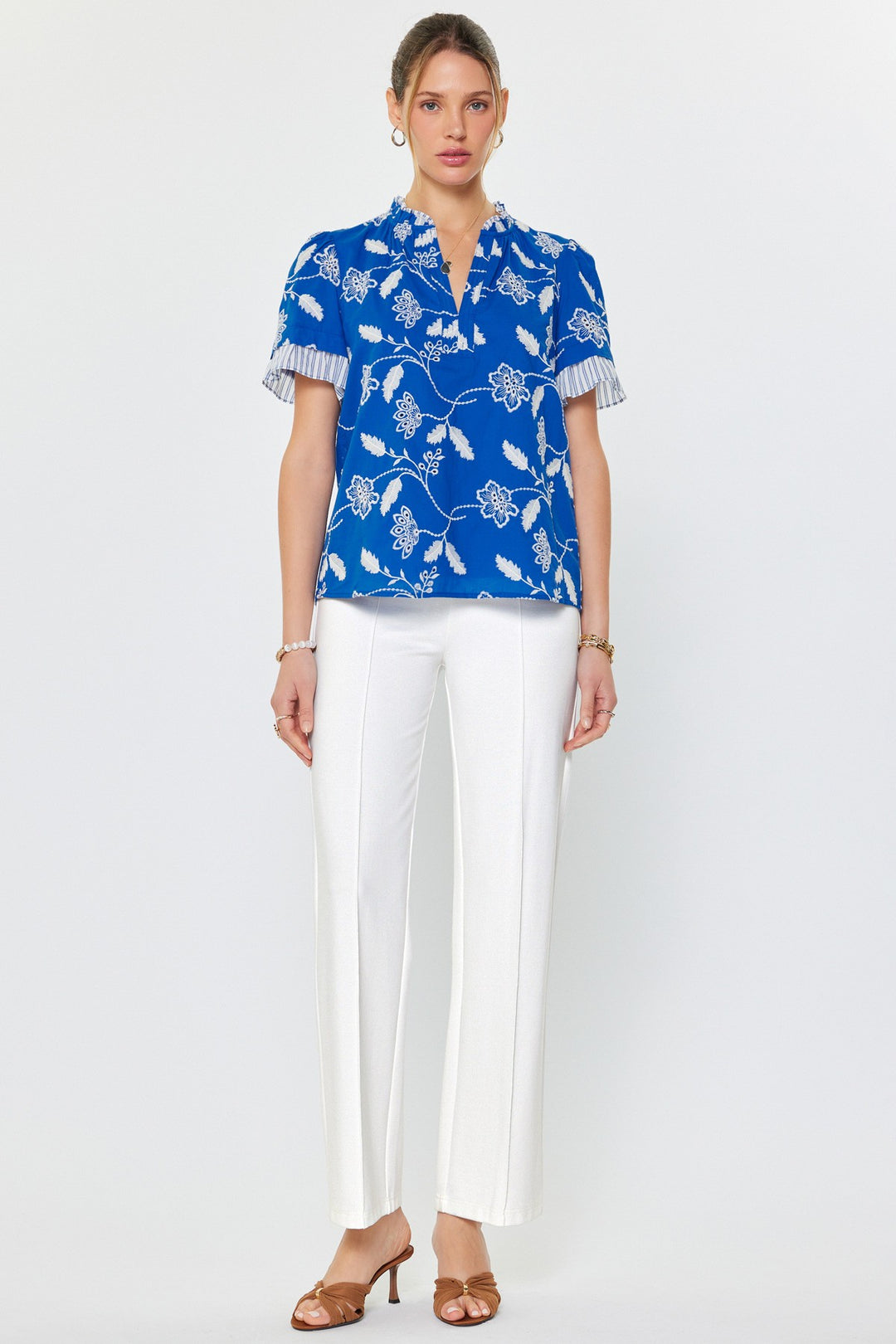 So Easy Embroidered Top