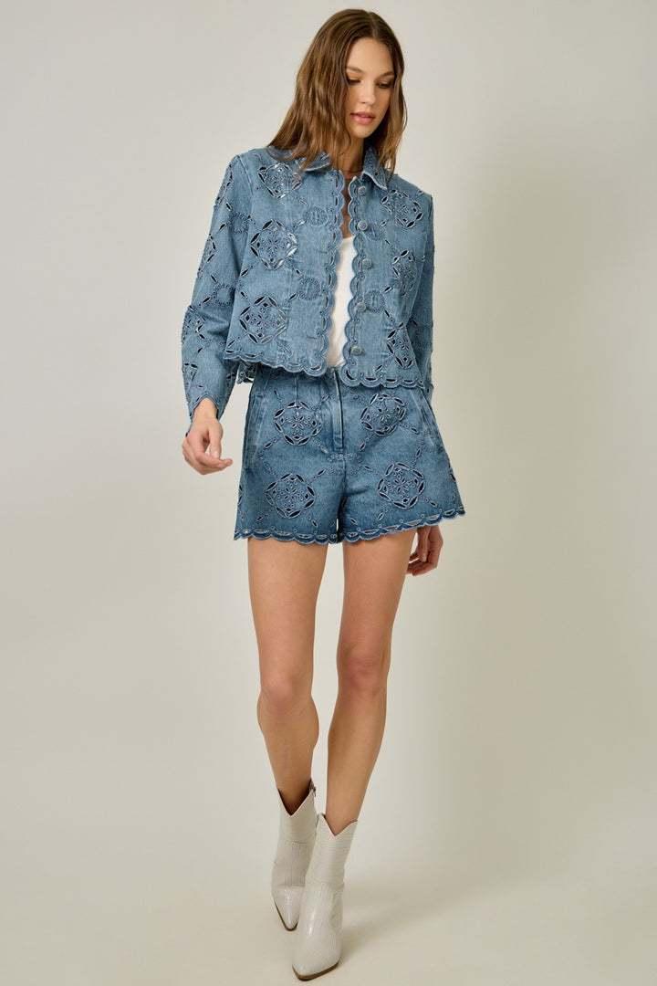 Because I Can Eyelet Jacket