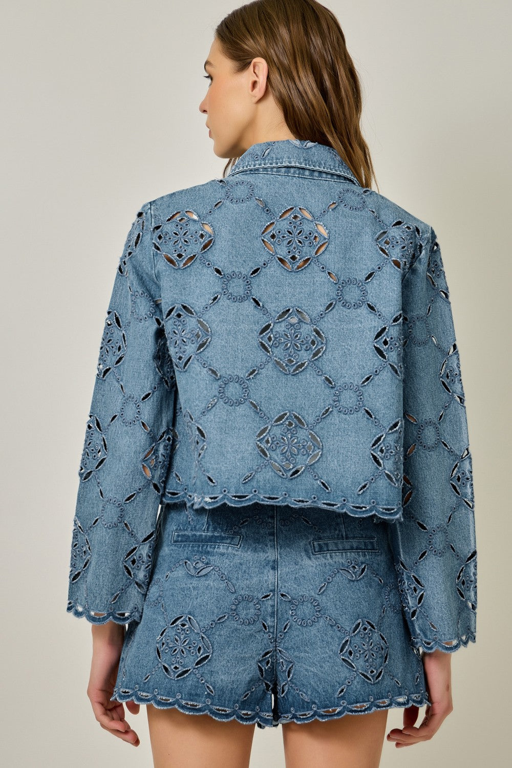 Because I Can Eyelet Jacket
