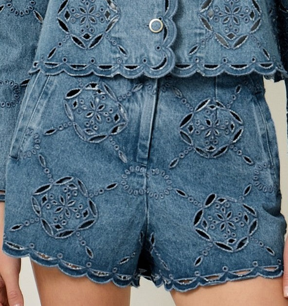 Because I Can Eyelet Jacket