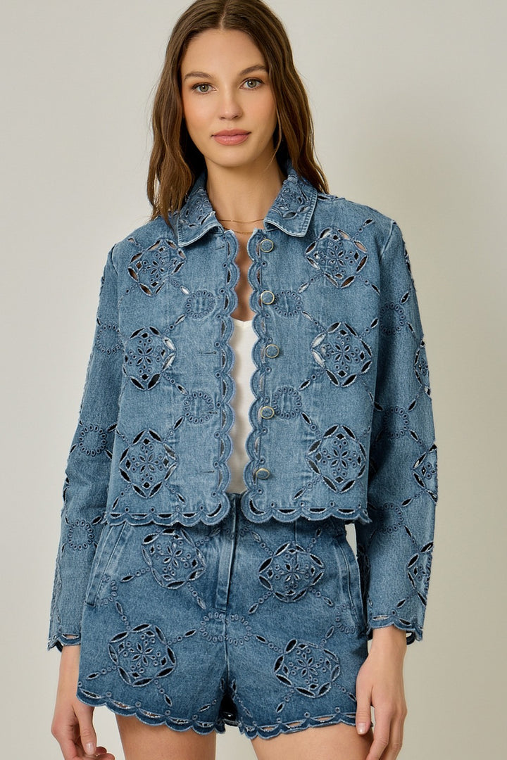 Because I Can Eyelet Jacket
