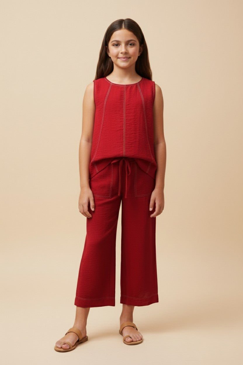 Liv Wide Leg Pant, Tween
