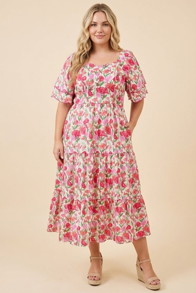 Spring Is Here Midi, Curvy