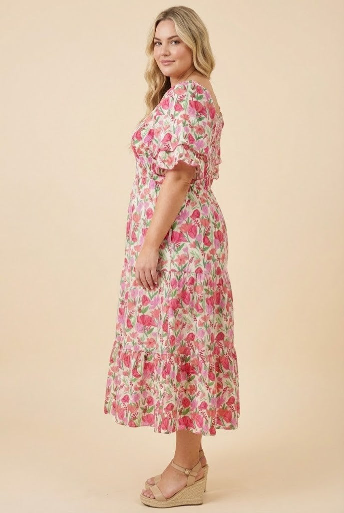 Spring Is Here Midi, Curvy