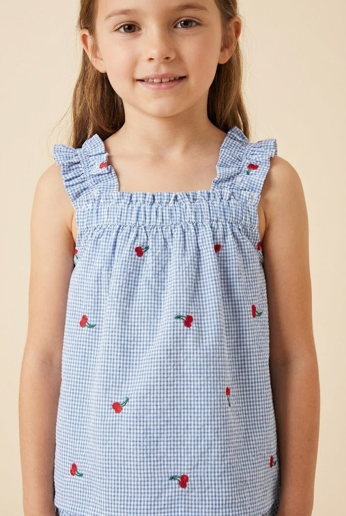 Analise Ruffle Strap Tank, Tween