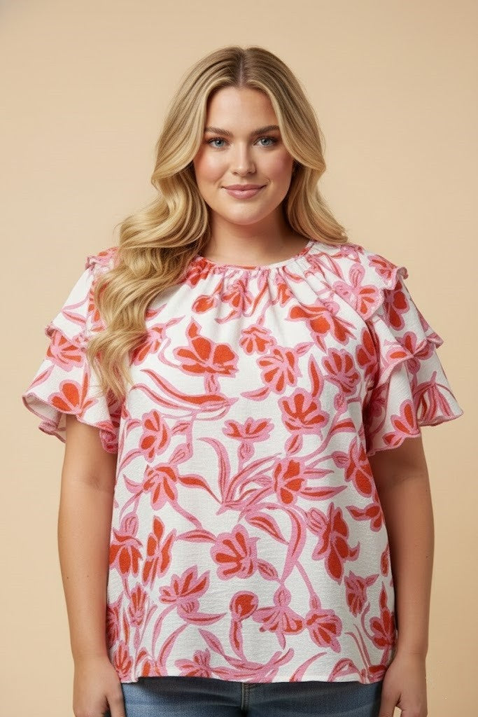 In The Tropics Top, Curvy