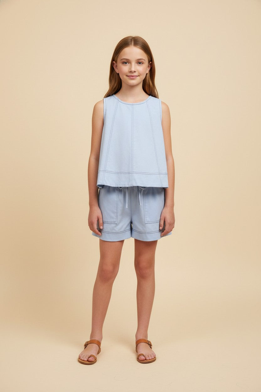 Coastal Keepsake Top, Tween