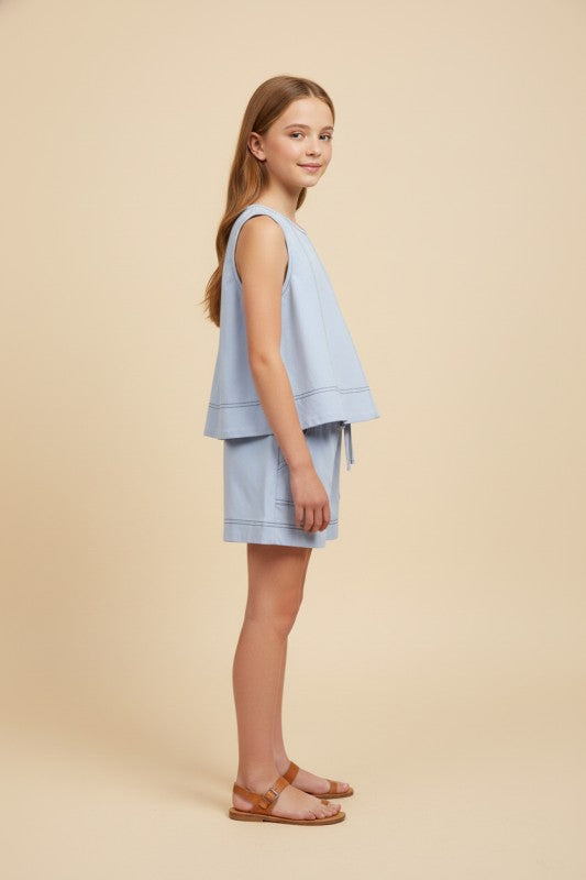 Coastal Keepsake Shorts, Tween