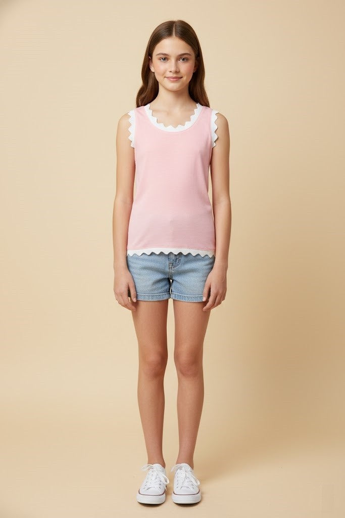 Alyssa Knit Tank Top, Tween
