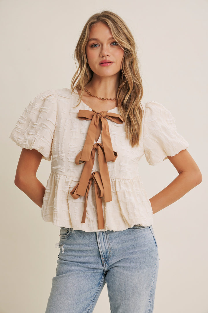 Be Romantic Bow Top