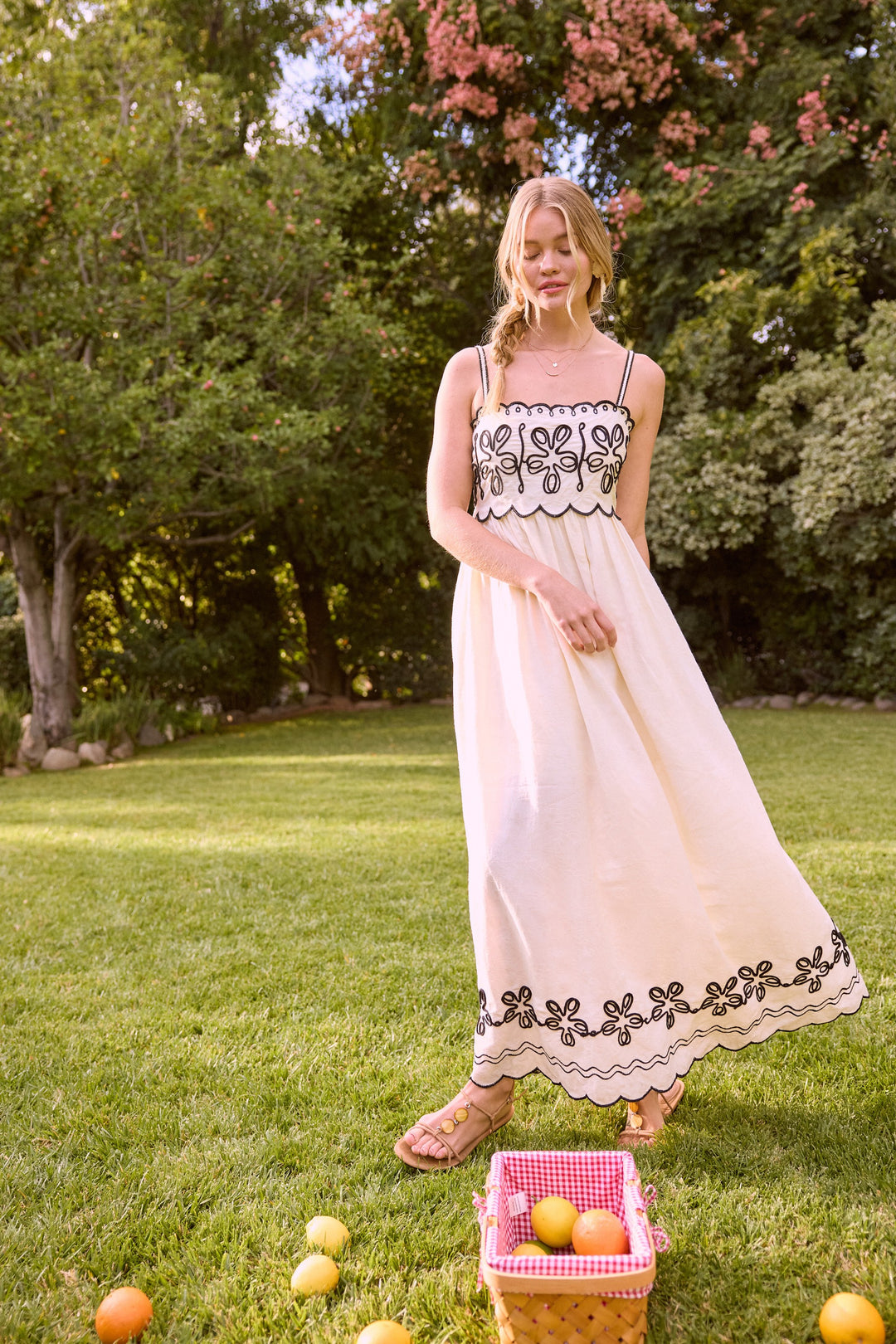 Sipping Under the Palms Maxi