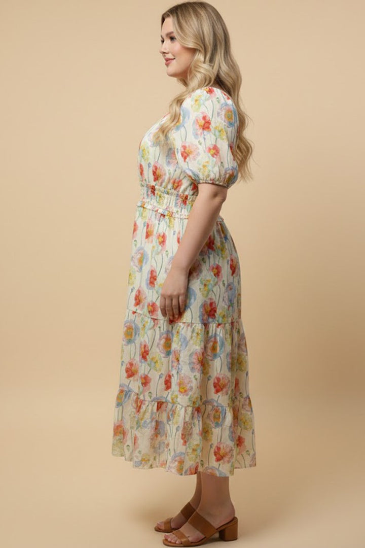 Talk Flirty to Me Midi, CURVY