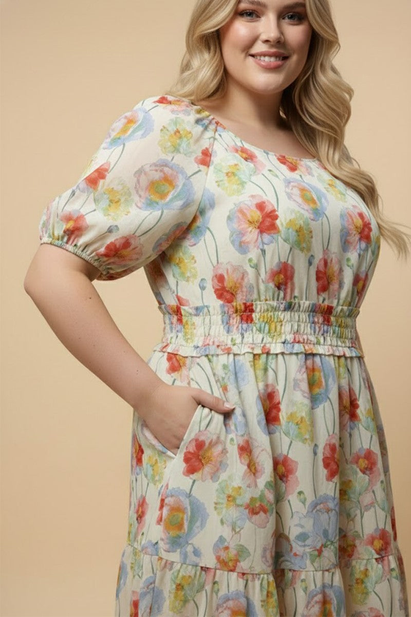 Talk Flirty to Me Midi, CURVY