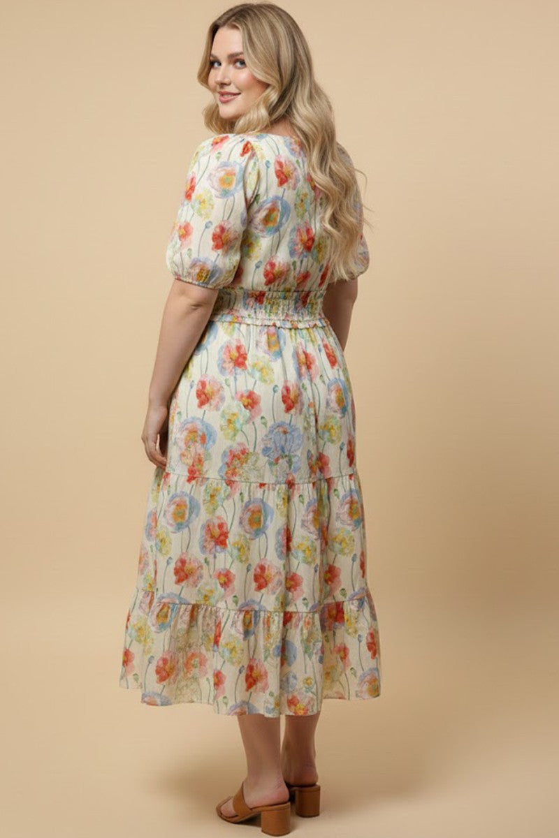 Talk Flirty to Me Midi, CURVY