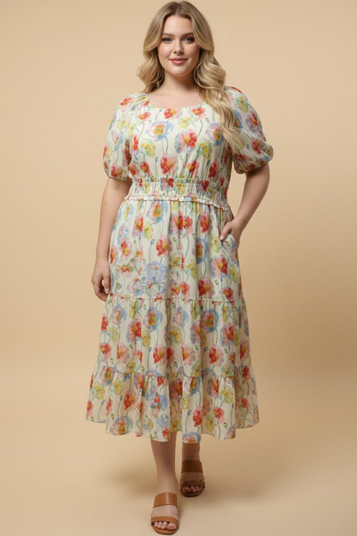 Talk Flirty to Me Midi, CURVY