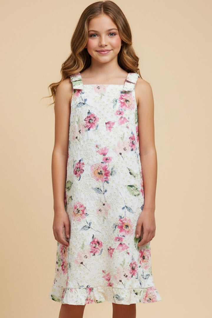 Arya Eyelet Dress, Tween