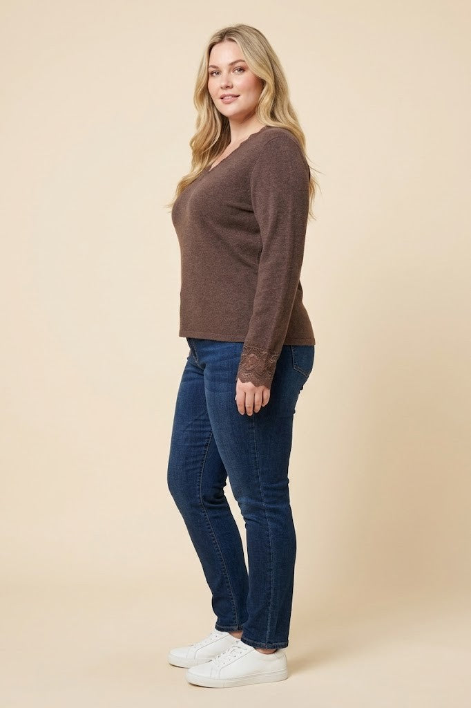 A Well Knit Plan Top, CURVY