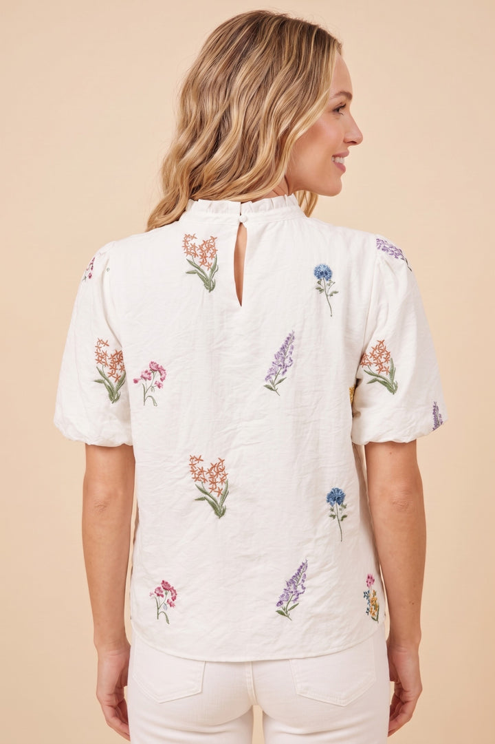 Fine Floral Top