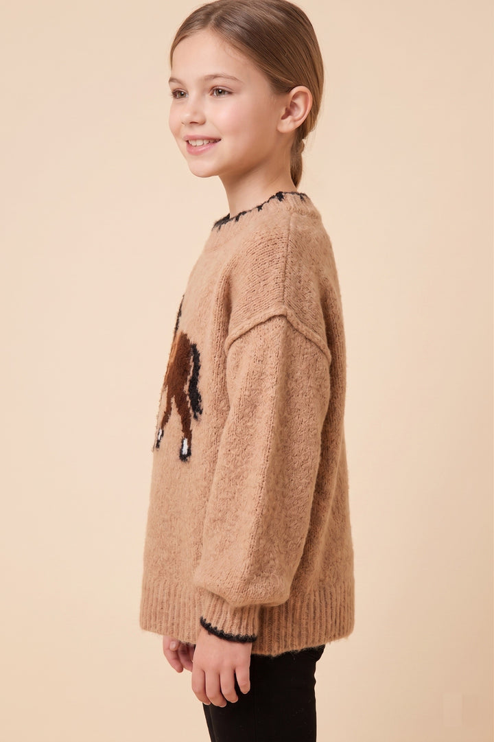 Clarissa Horse Sweater, Tween