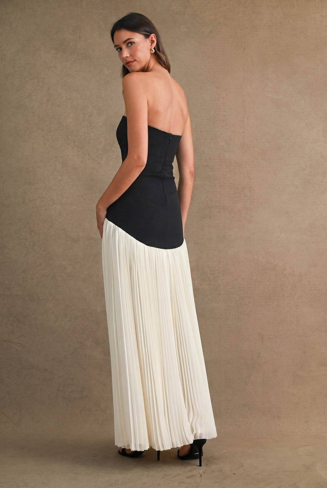 Showstopper Strapless Maxi Dress
