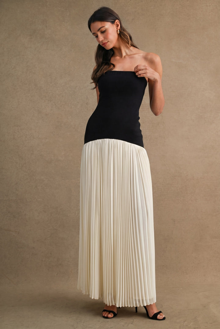 Showstopper Strapless Maxi Dress