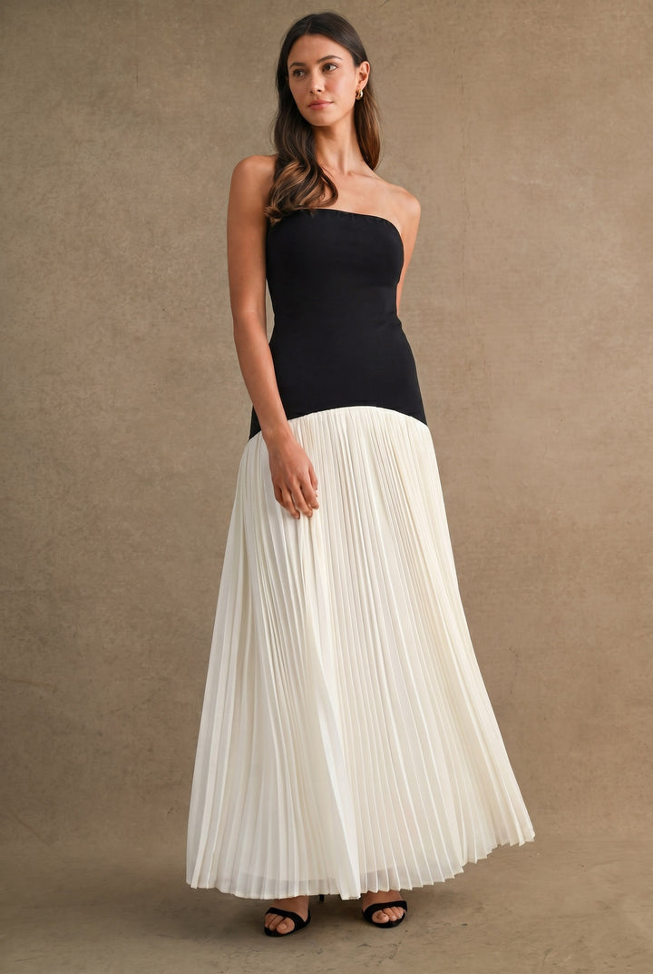 Showstopper Strapless Maxi Dress