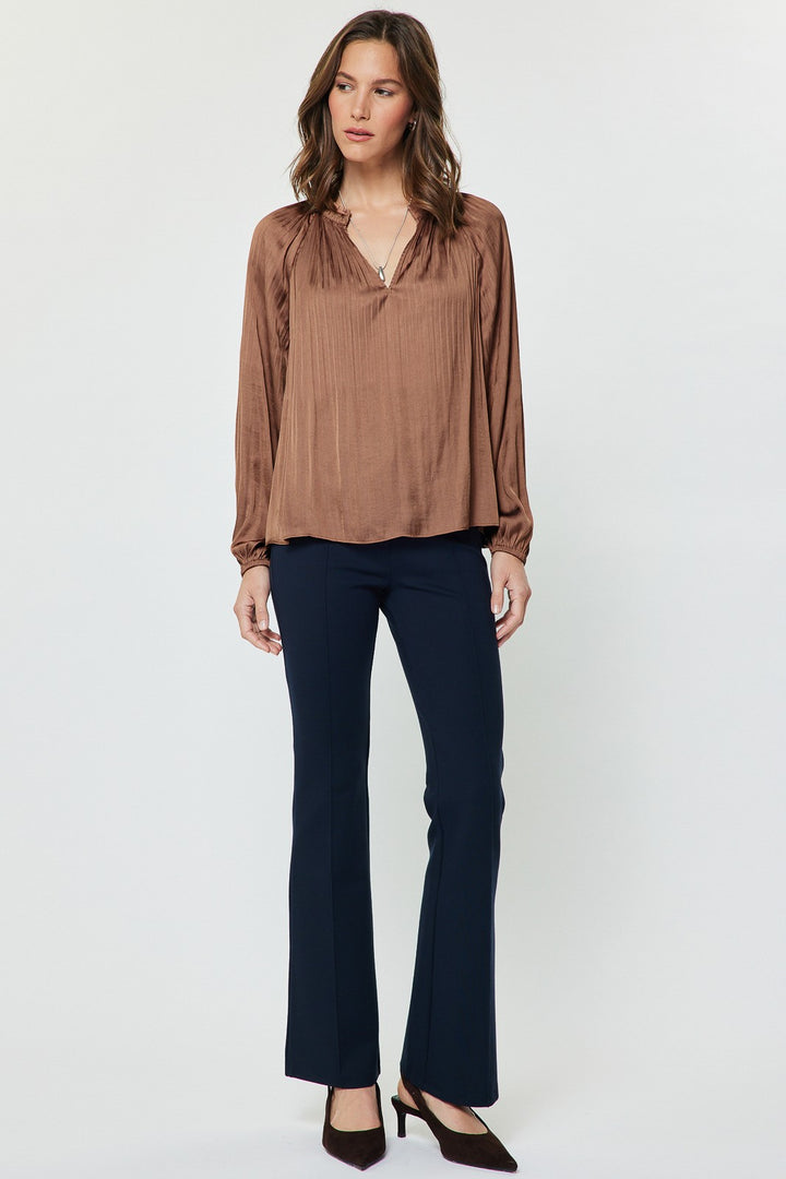 Mocha Mousse Top