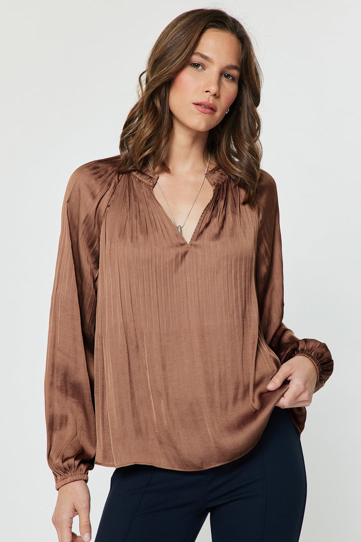 Mocha Mousse Top