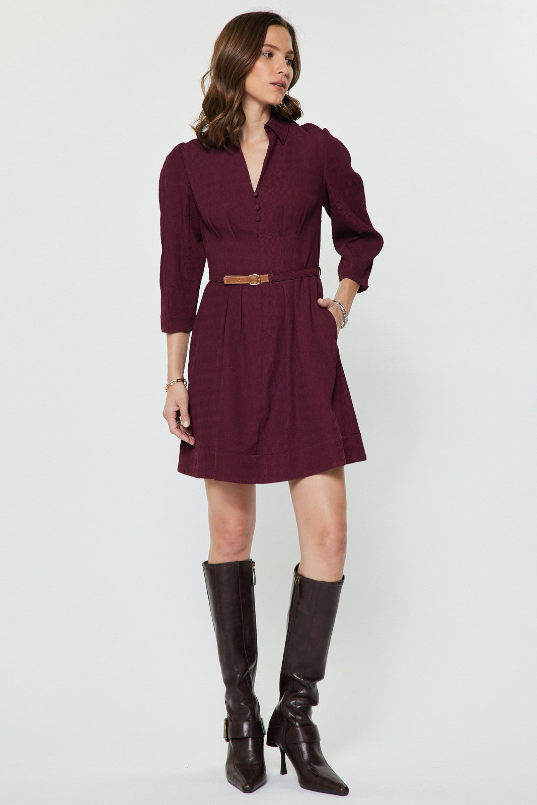 All Lined Up Dress