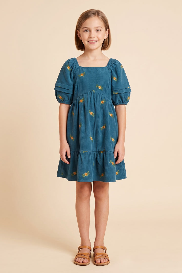 Emma Rose Corduroy Dress, Tween