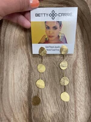 Betty Carre Nadine Four Leaves Earrings