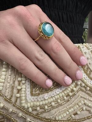Betty Carre Amalfi Ring w/Round Stone