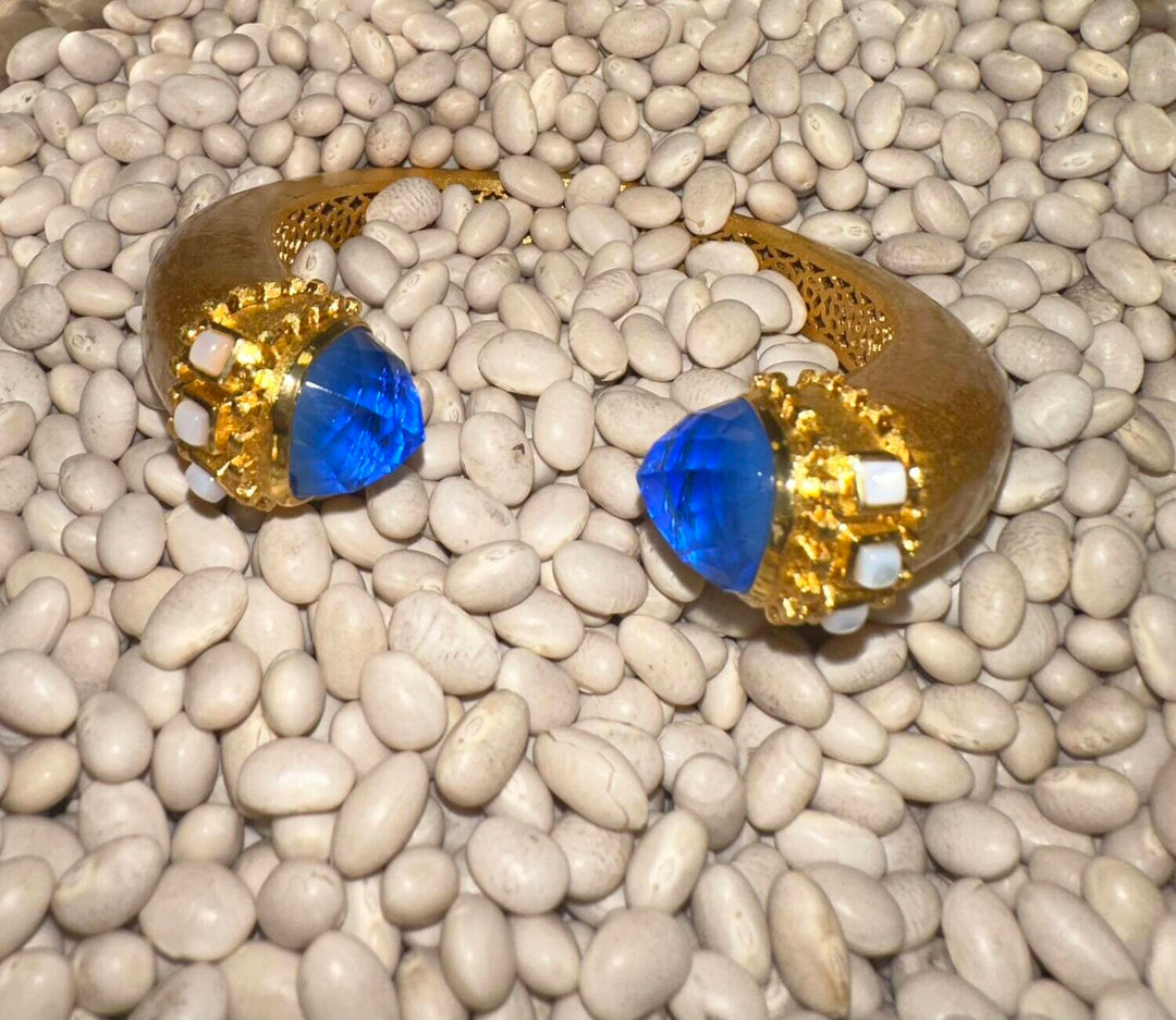 Betty Carre Constanza Hinge Bracelet w/Stones