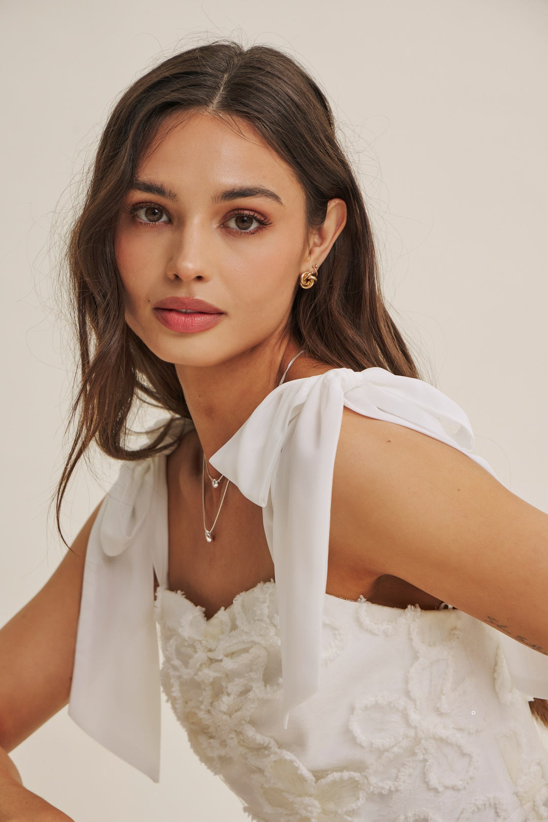 Paris Evening Lace Floral Embroidery Mini Dress