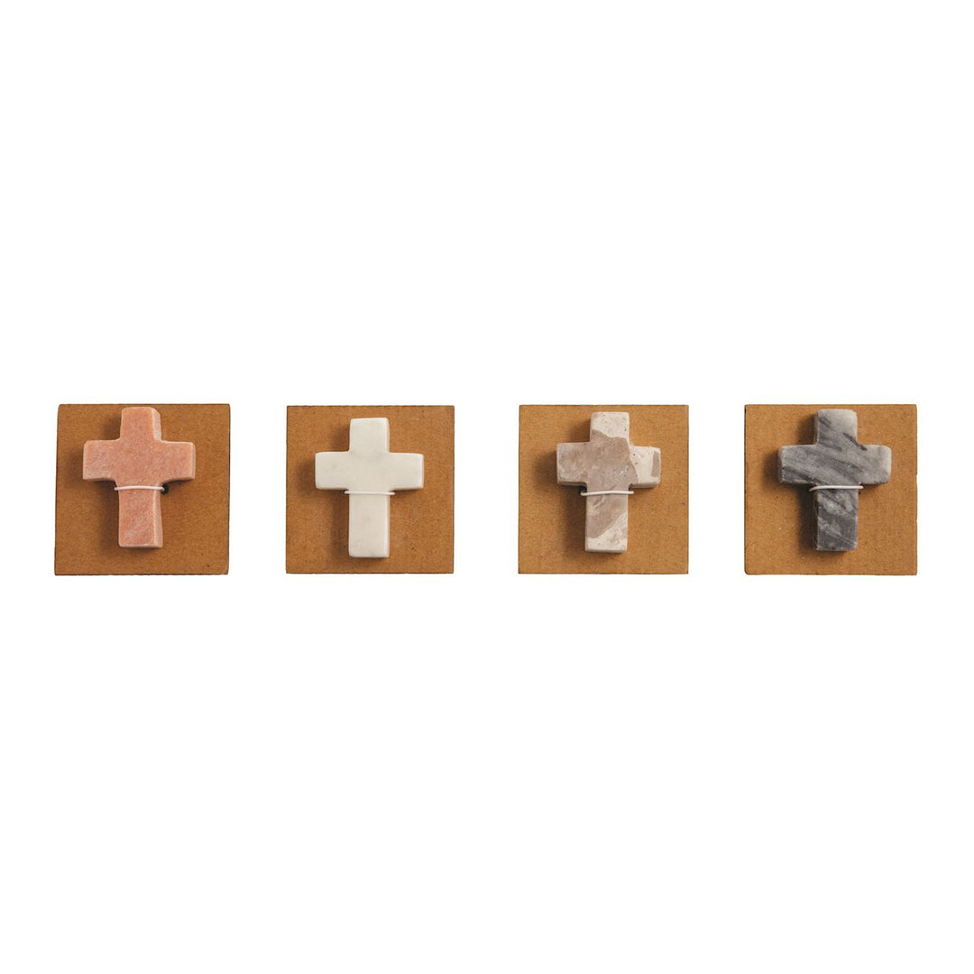 Mud Pie Marble Pocket Cross
