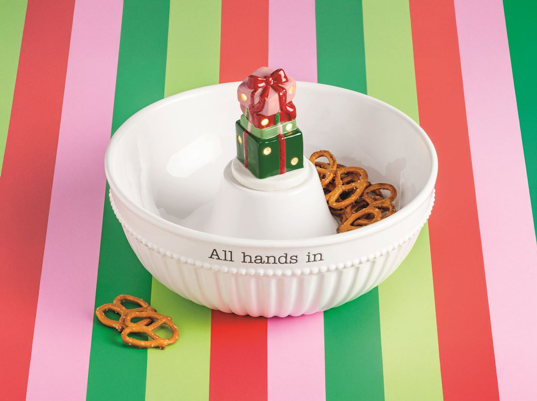 Mud Pie Christmas LED Sitters