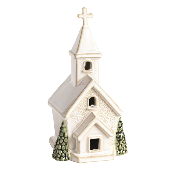 Mud Pie Pressed Lace Church Sitter