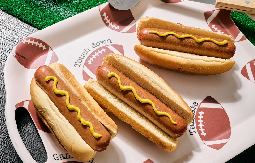 Mud Pie Football Tray with Spatula