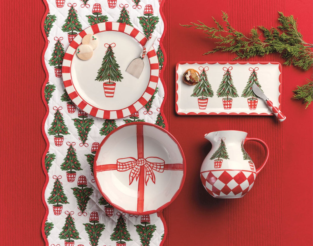 Mud Pie Tree Topiary Tray Set