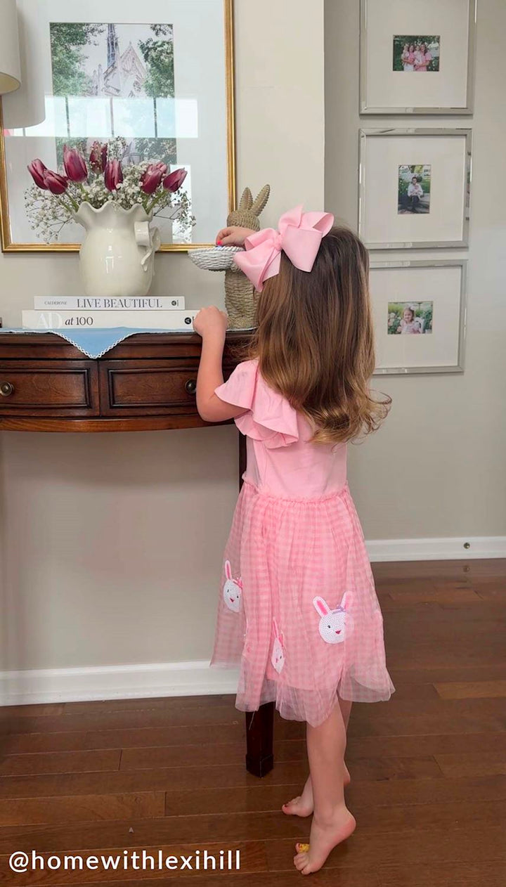 Mud Pie Bow Pillar Ceramic Holder