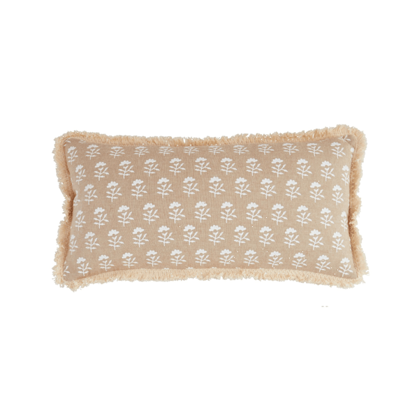 Mud Pie Block Print Pillow
