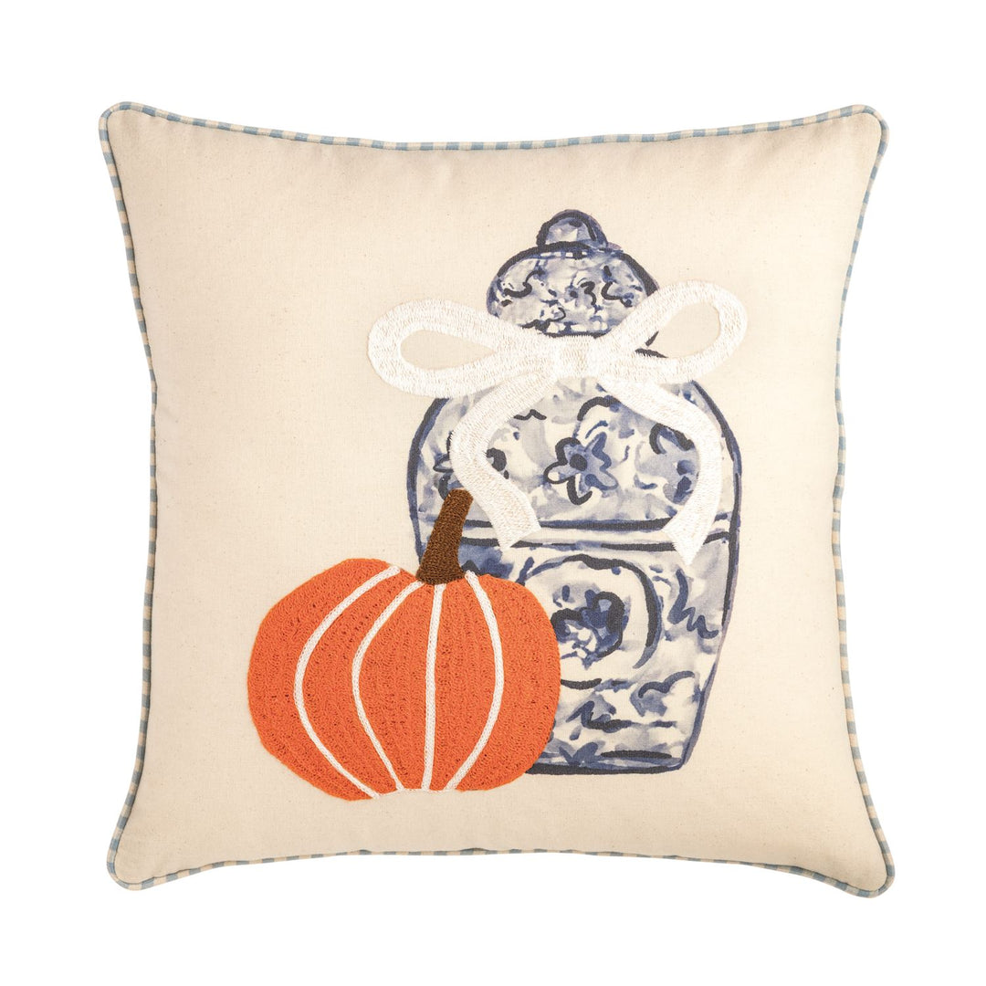 Mud Pie Fall Applique Pillow