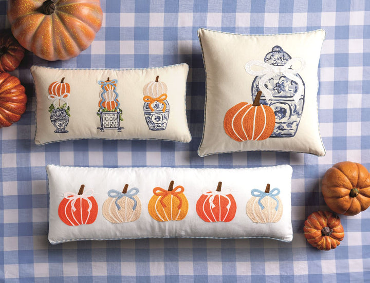 Mud Pie Fall Applique Pillow