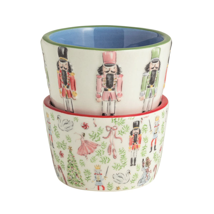 Mud Pie Nutcracker Ramekin Set