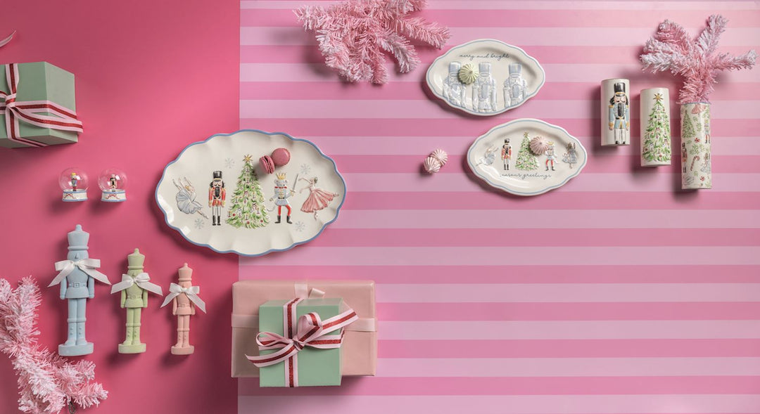 Mud Pie Nutcracker Ramekin Set