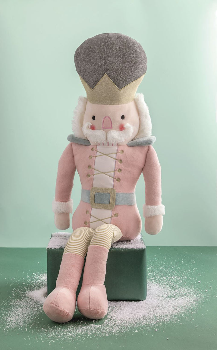 Mud Pie Jumbo Plush Nutcracker
