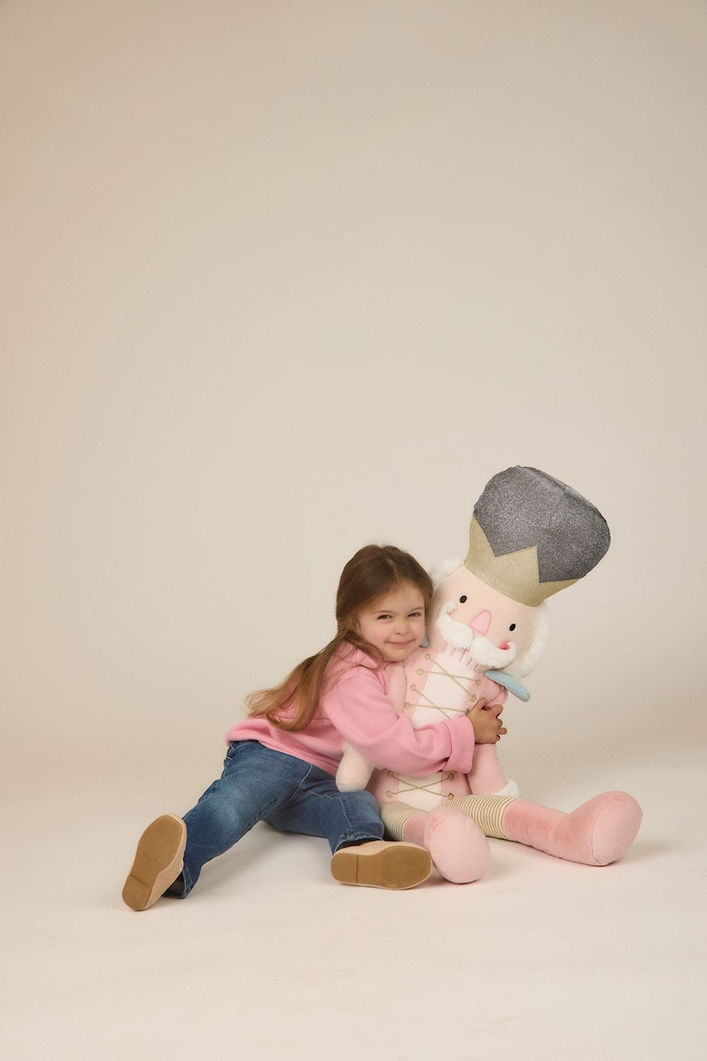 Mud Pie Jumbo Plush Nutcracker
