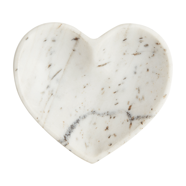 Mud Pie Marble Heart Trinket Dish