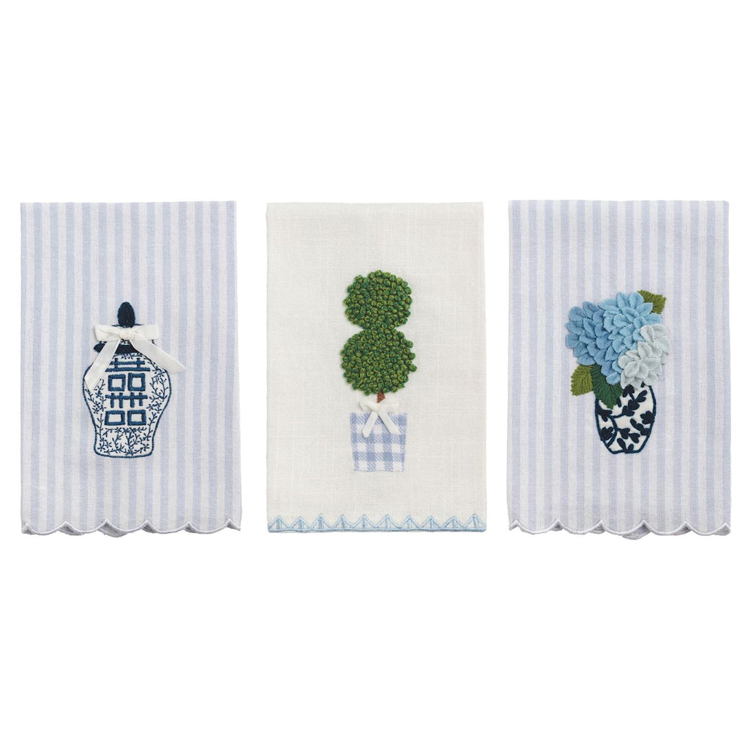 Mud Pie Topiary Tea Towel