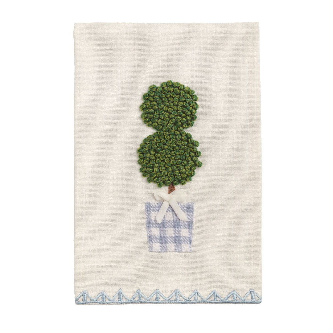 Mud Pie Topiary Tea Towel